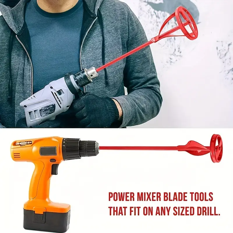 Power Tools Construction - 1Pc 내구성 육각 샤프트 석고 페인트