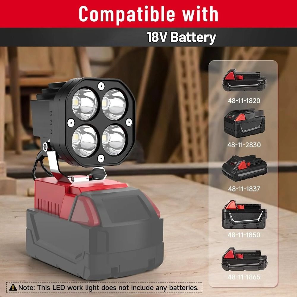 6500K, 6000LM 작업 현장 조명(차고용), 밀 - Power Tools Construction 리뷰 및 가격