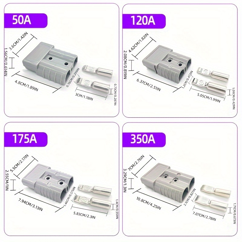 DC 전원용 50A-350A 앤더슨 스타일 플러그 커넥 - Power Tools List 리뷰 및 가격