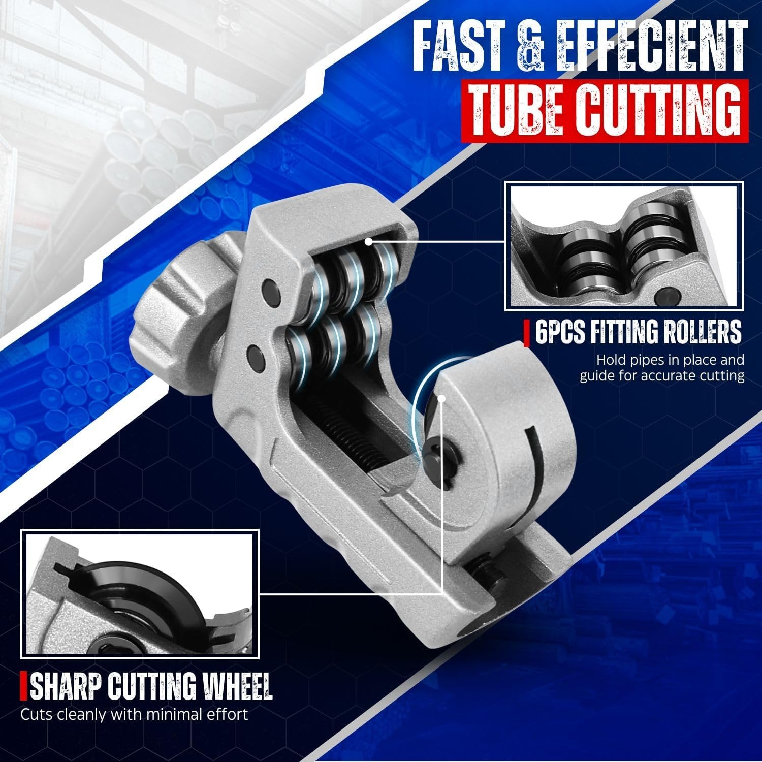 베어링형 파이프 커터 회전식 수동 장치 PVC 에어컨  - Power Tools Plumbing 리뷰 및 가격