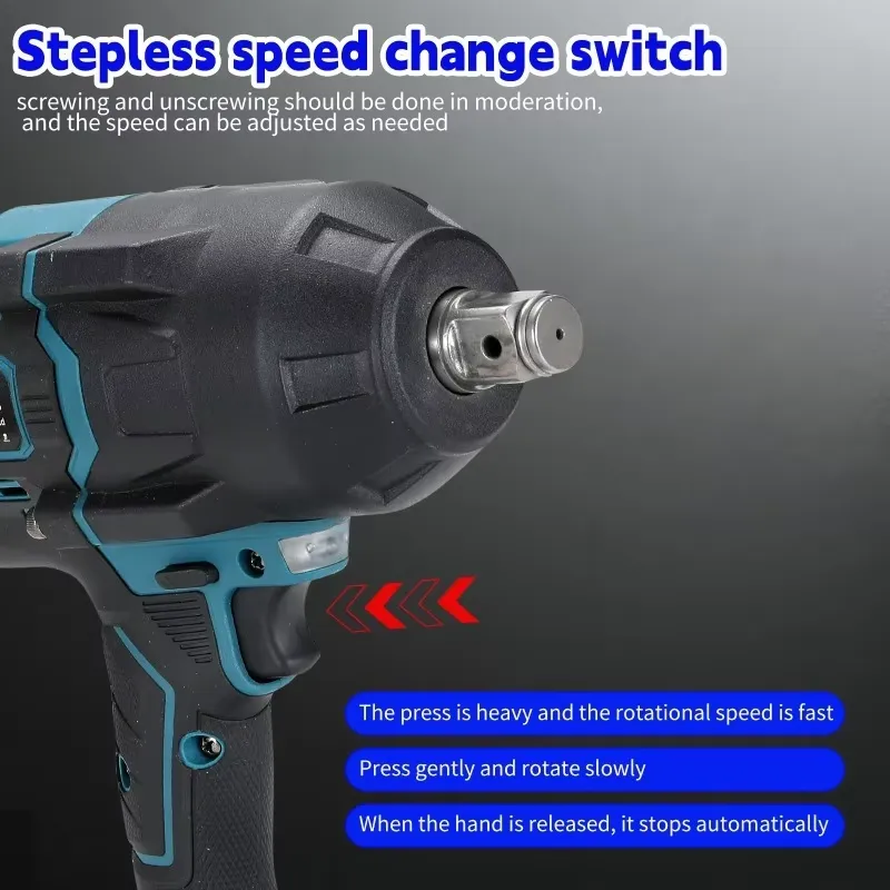 Heimerdinger 1600N 무선 브러시리스 임팩 - Power Tools Impact Wrench 리뷰 및 가격
