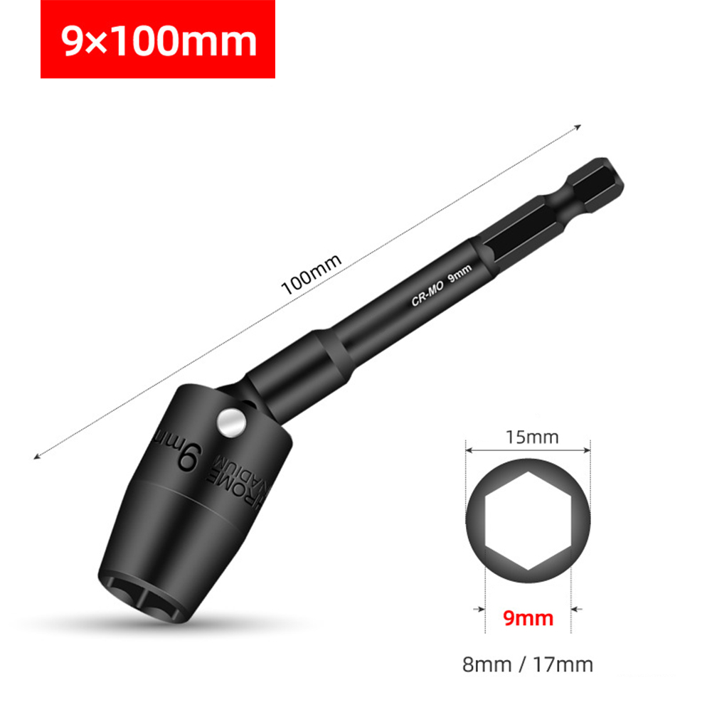 1개 100mm 육각 소켓 H8-H19 360도 회전  - Power Tools Impact Wrench 리뷰 및 가격