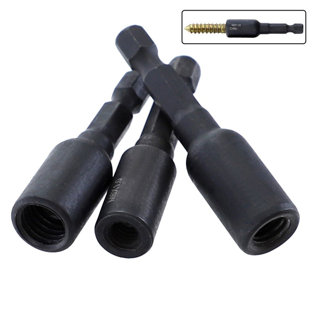 3개 세트 소켓 어댑터 M6/M8/M10 크롬-몰리브덴 - Einhell Power X Tools 리뷰 및 가격