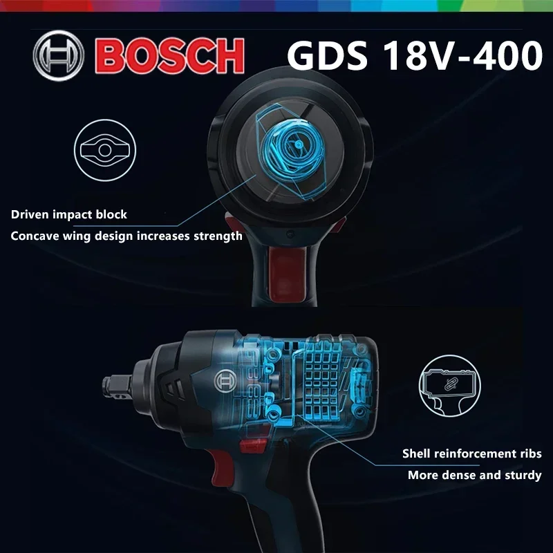 보쉬 무선 임팩트 렌치 GDS 18v-400 브러시리스 - Power Tools Impact Wrench 리뷰 및 가격