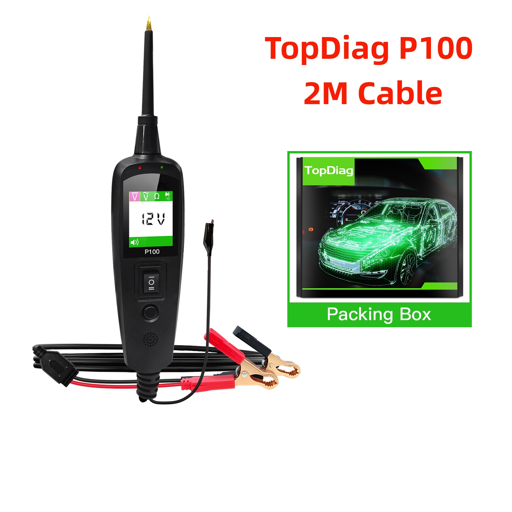 탑디아그 P100 2M 자동차 전기 회로 테스터 2V  - Power Tools In Automotive 리뷰 및 가격