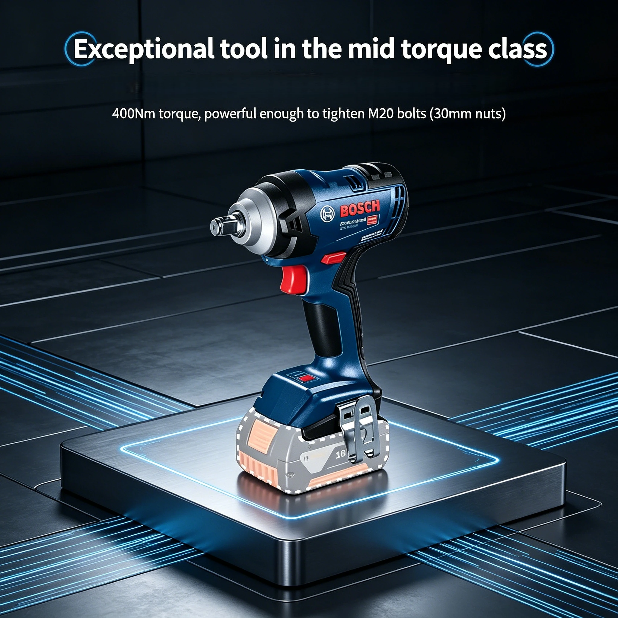보쉬 GDS18V-400 프로페셔널 무선 임팩트 렌치, - Power Tools Impact Wrench 리뷰 및 가격