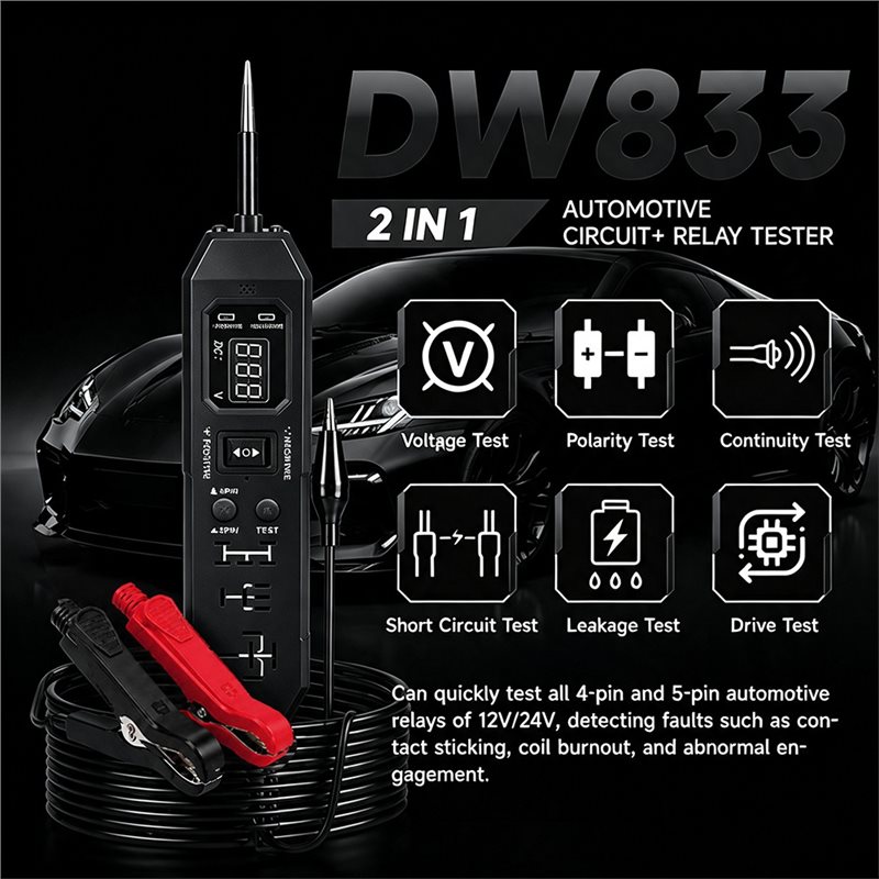 차량 전기 고장 회로 진단 도구, 디지털 자동차 릴레이 - Power Tools In Automotive 리뷰 및 가격