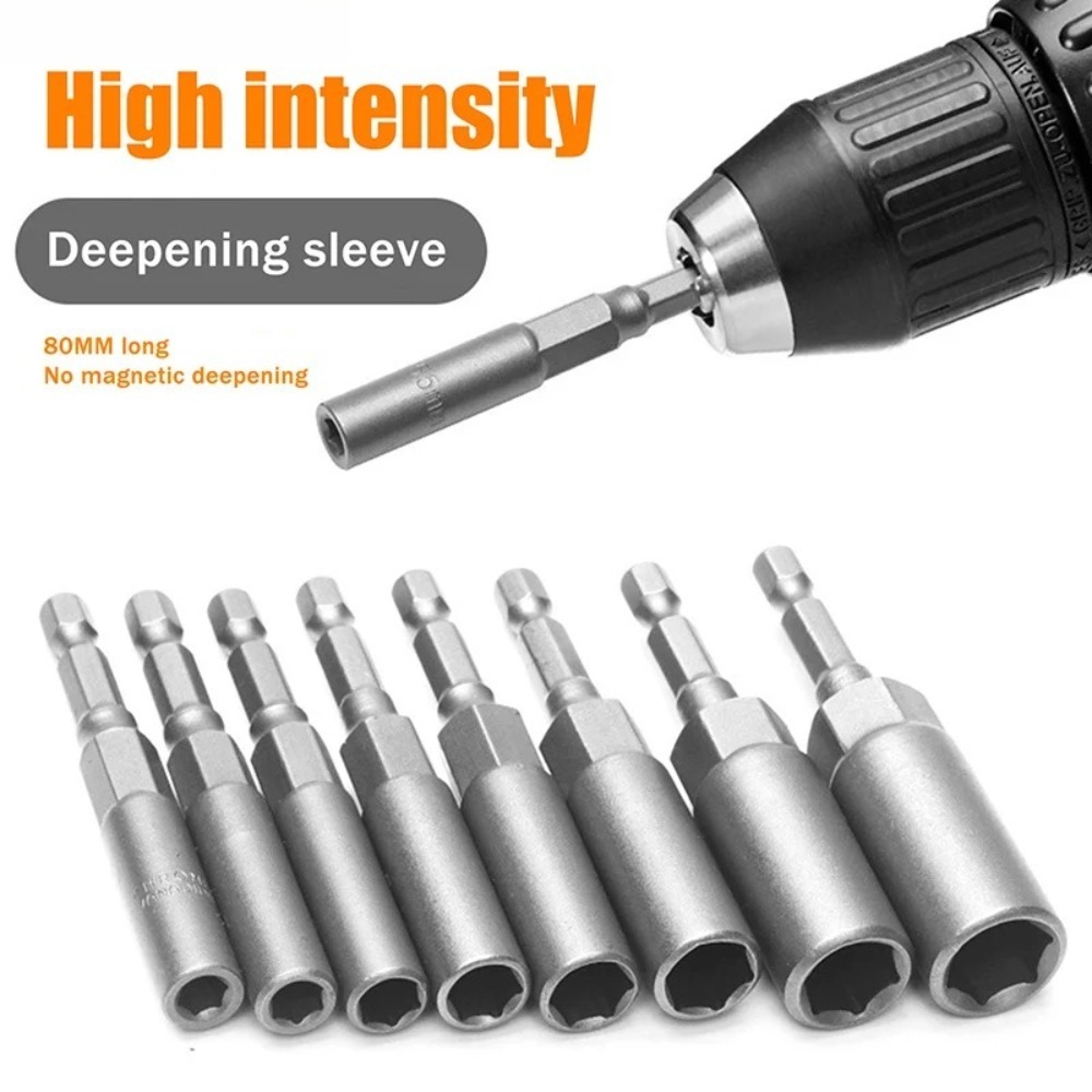 1/5/10/15개 80mm 길이 딥 파워 너트 드라이 - Power Tools List 리뷰 및 가격
