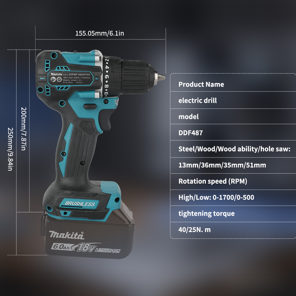 18V 브러시리스 무선 드릴 410W 40N·m 2단  - Einhell Power X Tools 리뷰 및 가격