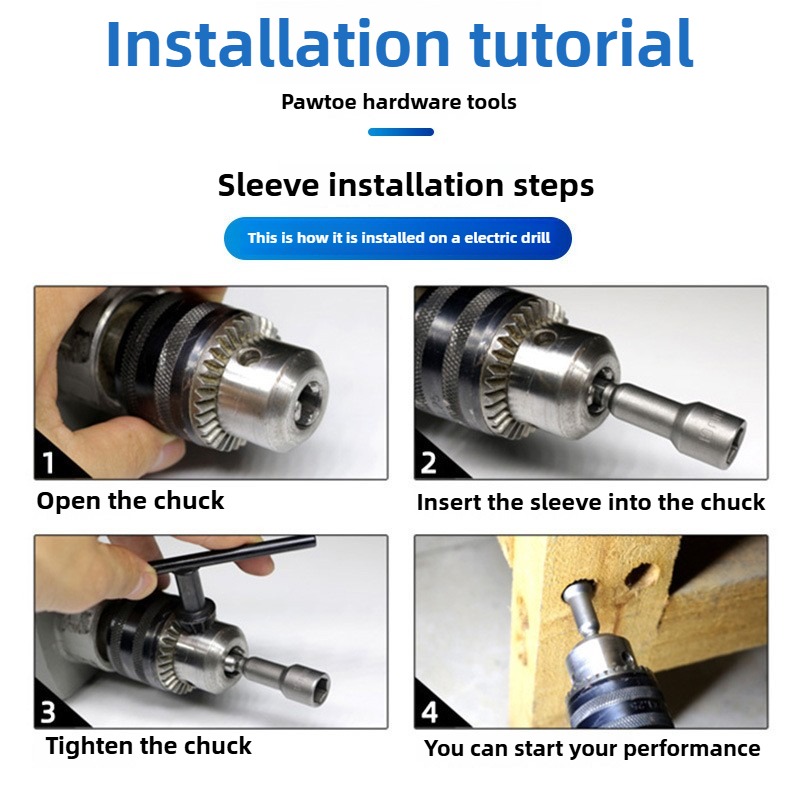 15/5개입 80mm 길이 딥 파워 너트 드라이버 드릴 - Power Tools List 리뷰 및 가격