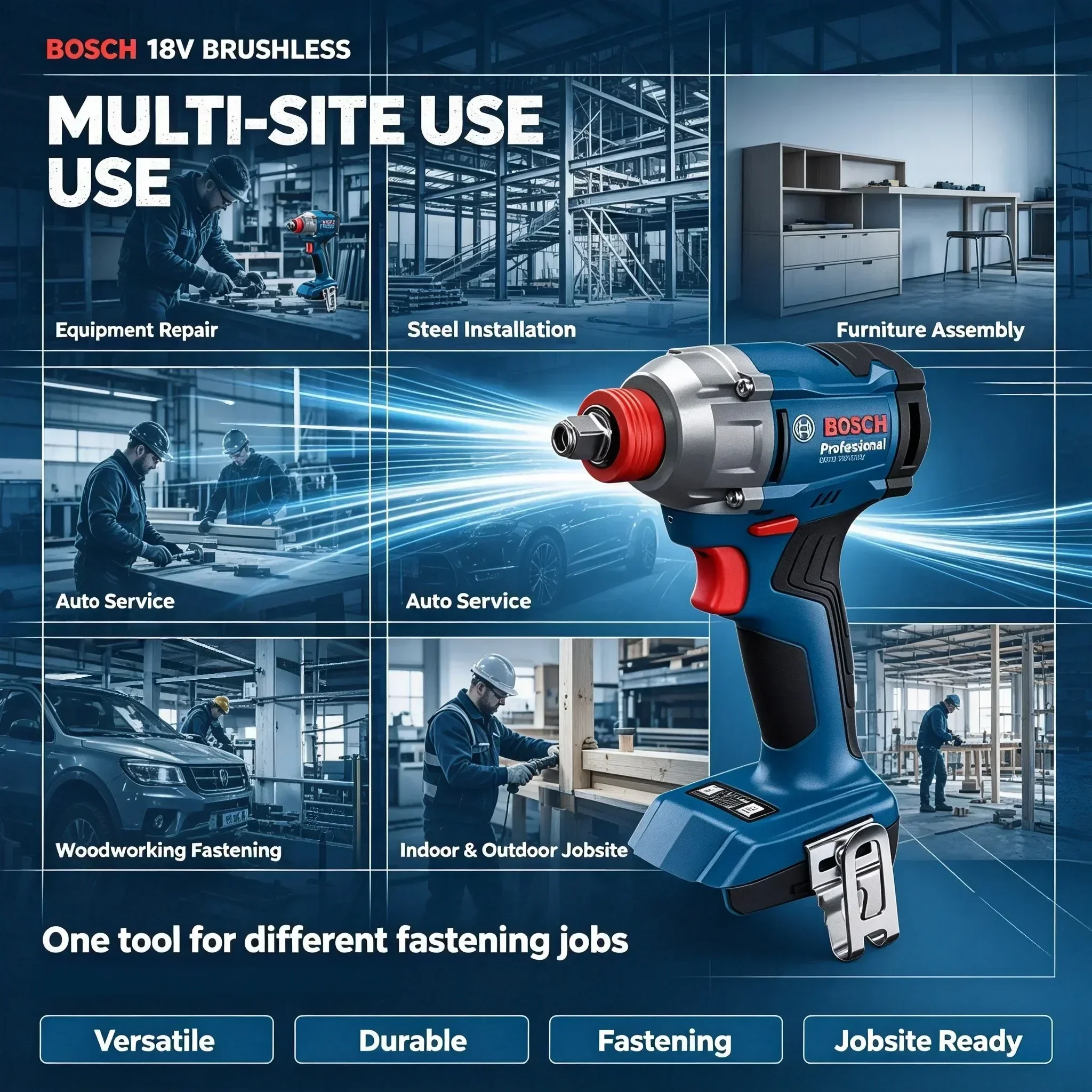 보쉬 GDX 18V-285 무선 임팩트 드라이버/렌치  - Power Tools Impact Wrench 리뷰 및 가격