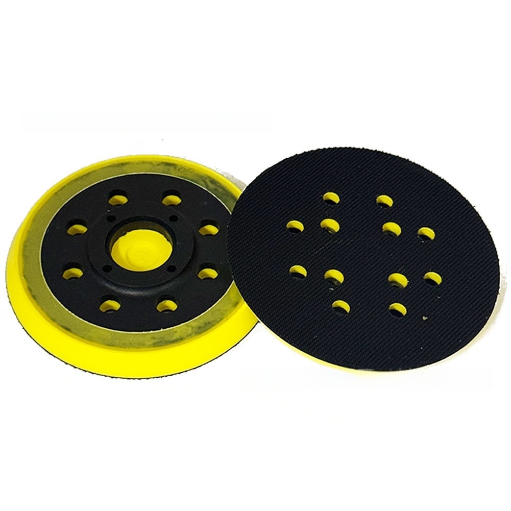 옐로우 블랙 5인치 폴리싱 디스크 8홀 RES-1250 - Power Tools Yellow And Black 리뷰 및 가격