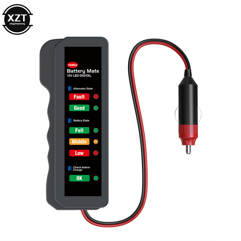 자동차 배터리 테스터 6 LED 디스플레이 시가 라이터 - Power Tools In Automotive 리뷰 및 가격