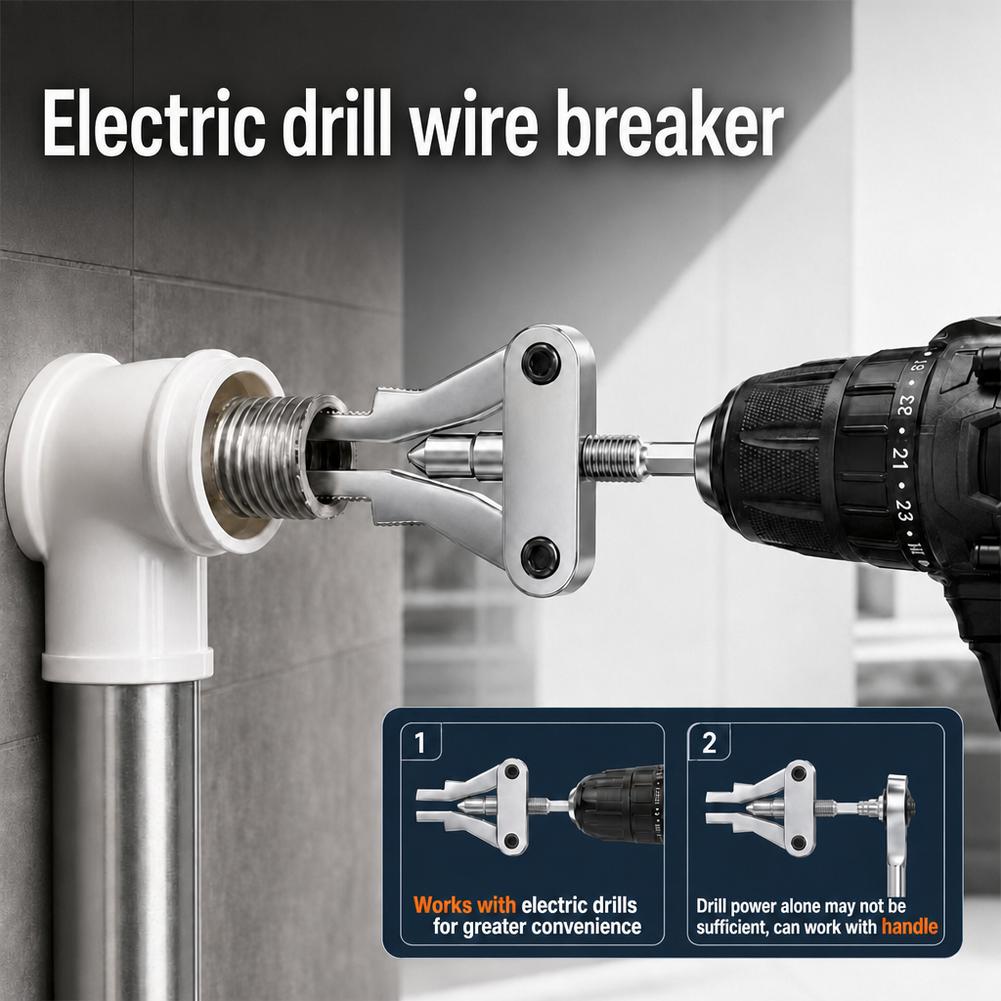 파손된 나사산 제거기, 파이프 추출기, 육각 샹크 드릴 - Power Tools Plumbing 리뷰 및 가격