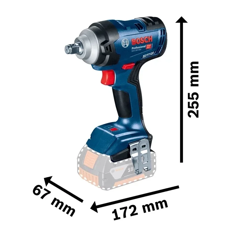 보쉬 GDS 18V-400 18V 브러시리스 임팩트 렌 - Power Tools Impact Wrench 리뷰 및 가격